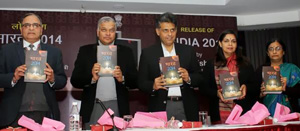 Manish Tewari Releases Book of INDIA 2014